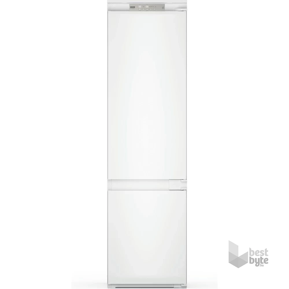 Whirlpool WHC20 T593 P alulfagyasztós, beépíthető, Hűtő:212L, Fagyasztó:68L, No frost hűtőszekrény (Újszerű)