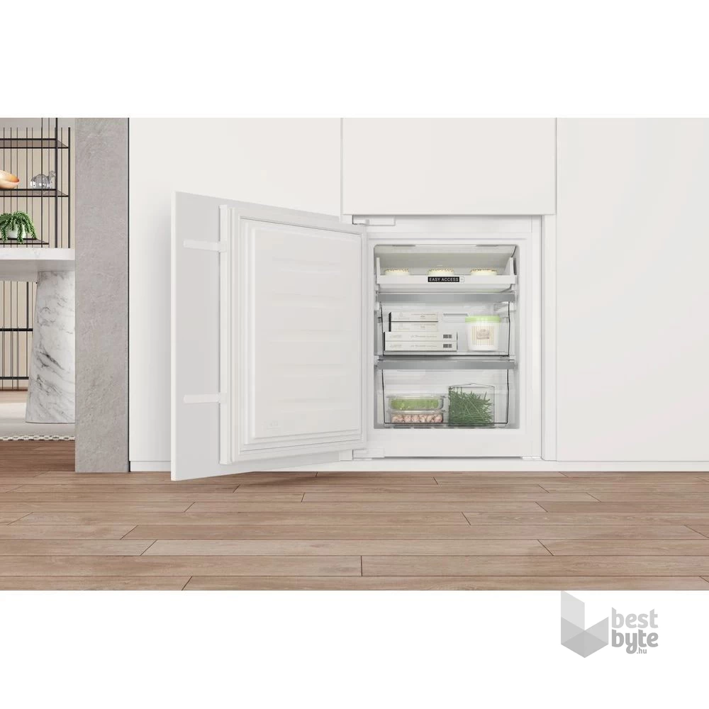 Whirlpool WHC20 T593 P alulfagyasztós, beépíthető, Hűtő:212L, Fagyasztó:68L, No frost hűtőszekrény (Újszerű)