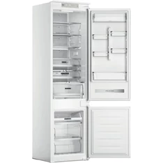 Whirlpool WHC20 T593 P fehér, alulfagyasztós, beépíthető, Hűtő:212L, Fagyasztó:68L, No frost hűtőszekrény
