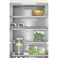 Whirlpool WHC20 T593 P fehér, alulfagyasztós, beépíthető, Hűtő:212L, Fagyasztó:68L, No frost hűtőszekrény