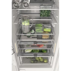 Whirlpool WHC20 T593 P fehér, alulfagyasztós, beépíthető, Hűtő:212L, Fagyasztó:68L, No frost hűtőszekrény