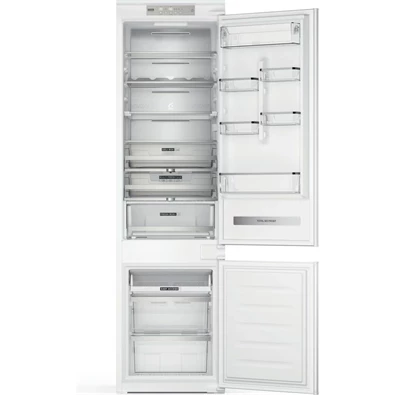 Whirlpool WHC20 T593 P fehér, alulfagyasztós, beépíthető, Hűtő:212L, Fagyasztó:68L, No frost hűtőszekrény