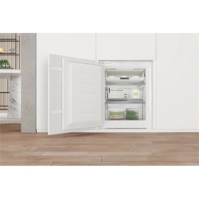 Whirlpool WHC20 T593 P fehér, alulfagyasztós, beépíthető, Hűtő:212L, Fagyasztó:68L, No frost hűtőszekrény