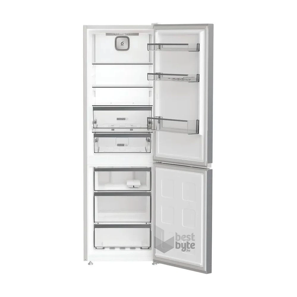 Whirlpool WHK 25364 XP4E, alulfagyasztós, Hűtő:210L, Fagyasztó:106L, Total No frost hűtőszekrény