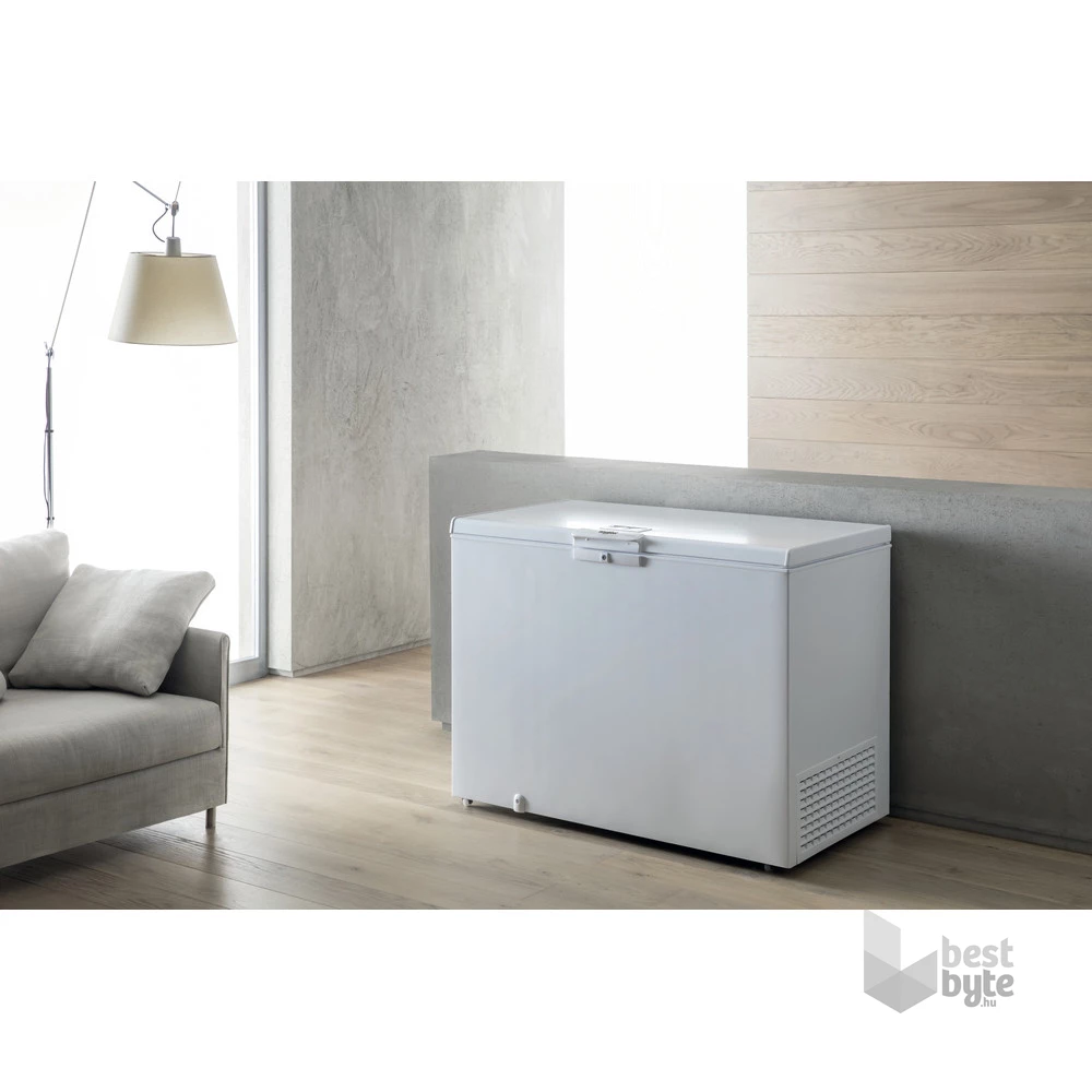 Whirlpool WHM4611 2 fehér, Hűtő:L, Fagyasztó:443L, fagyasztóláda