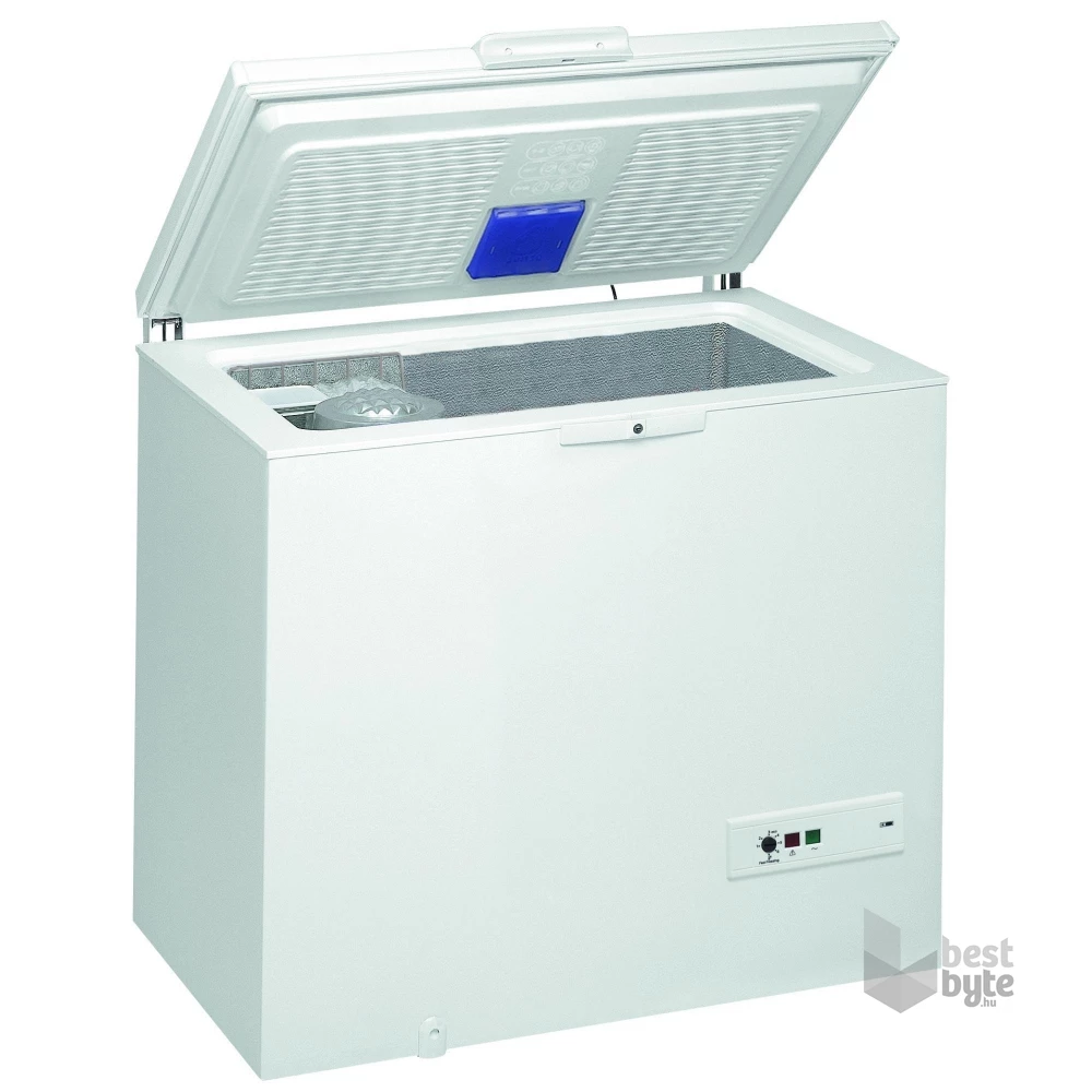 Whirlpool WHM 25112 2 fehér, Fagyasztó:255L, fagyasztóláda