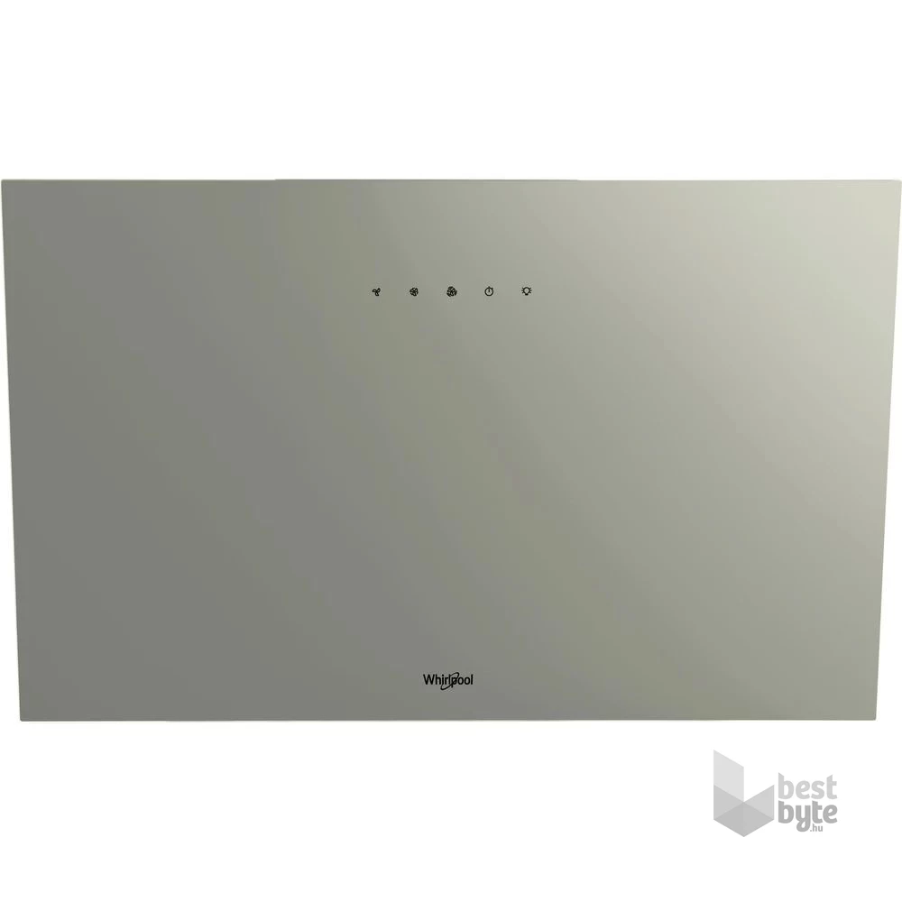 Whirlpool WHVP 62F LT SD ezüst, szabadonálló, kürtős, döntött, méret:59,8 cm, zajszint:65 dB, páraelszívó