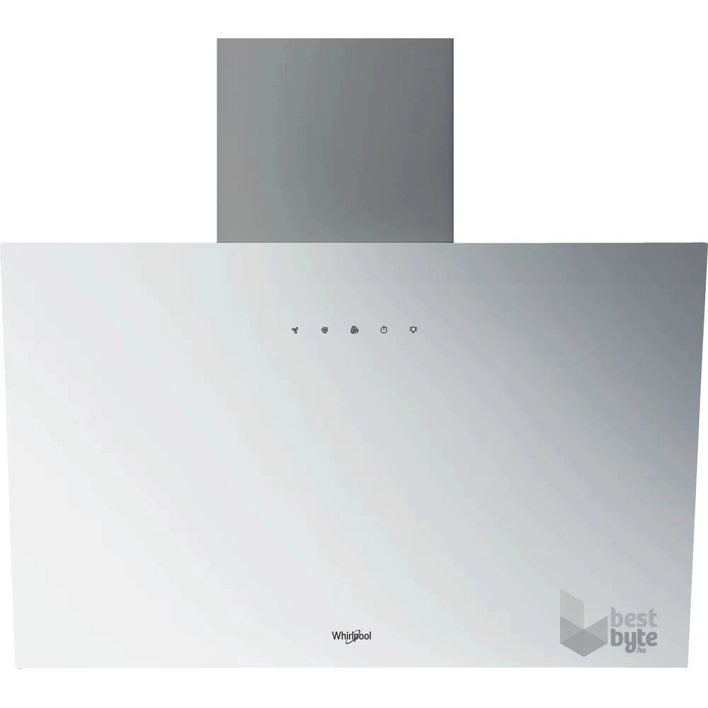 Whirlpool WHVP 62F LT W fehér, beépíthető, döntött, méret:59,8 cm, zajszint:65 dB, páraelszívó
