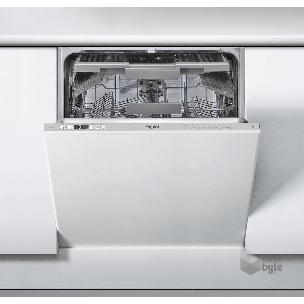 Whirlpool WIC 3C26 F programok száma: 8, beépíthető, 14 terítékes mosogatógép 