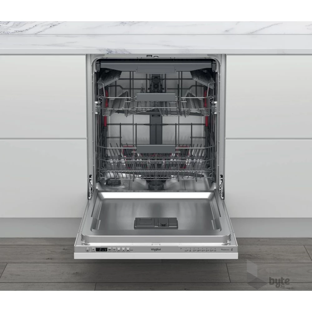 Whirlpool WIC 3C33 PFE programok száma: 8, beépíthető, 14 terítékes mosogatógép 