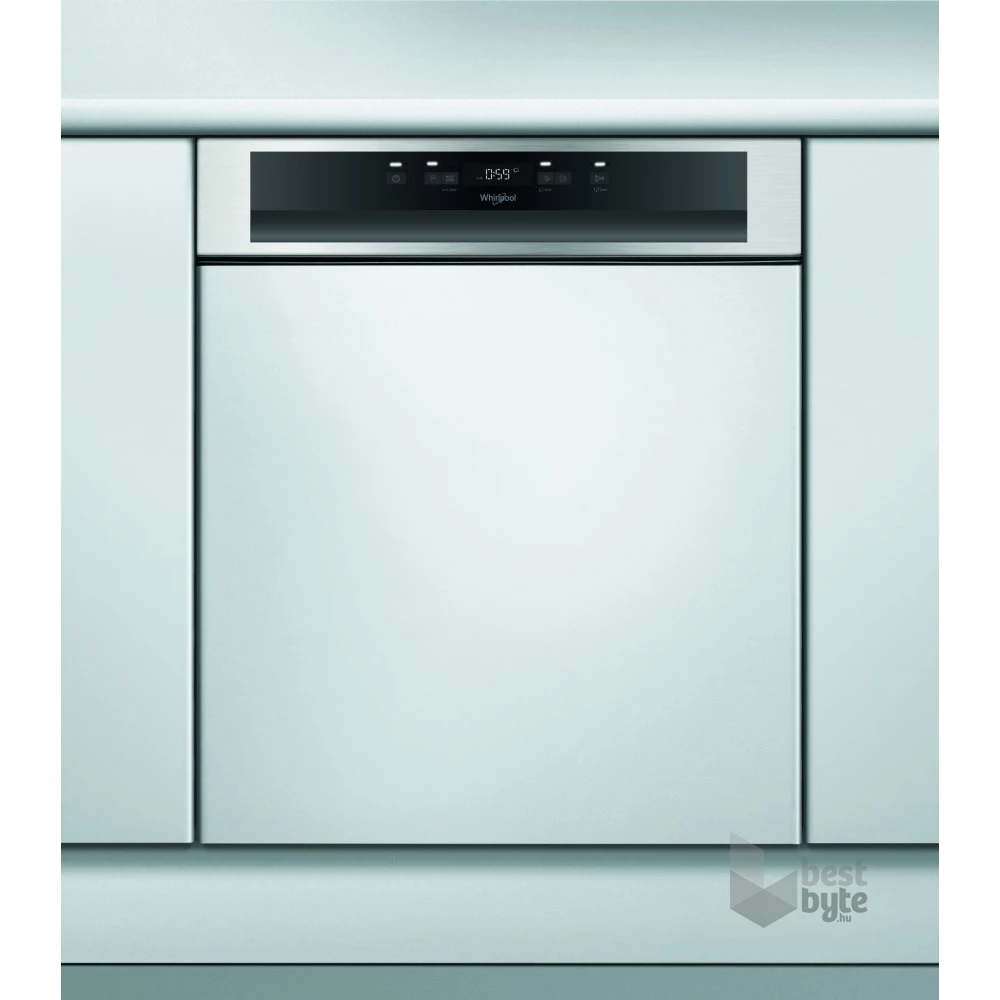 Whirlpool WKIO 3T123 6.5 P ezüst, programok száma: 10, beépíthető, 14 terítékes mosogatógép 