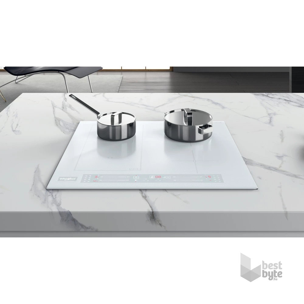 Whirlpool WL S5360 BF/W fehér, beépíthető, indukciós, főzőzóna: 4, beépíthető méret: 56cm, főzőlap