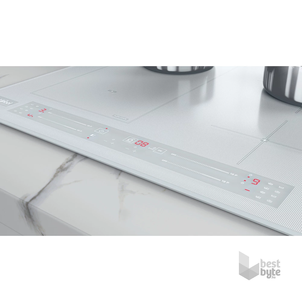 Whirlpool WL S5360 BF/W fehér, beépíthető, indukciós, főzőzóna: 4, beépíthető méret: 56cm, főzőlap