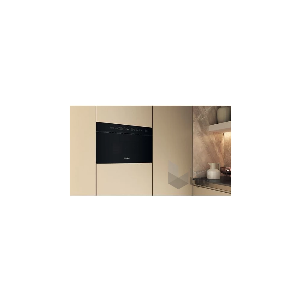Whirlpool WMN14BB 750W 22L fekete beépíthető mikrohullámú sütő