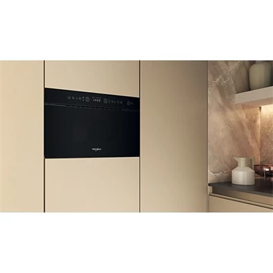 Whirlpool WMN14BB 750W 22L fekete beépíthető mikrohullámú sütő