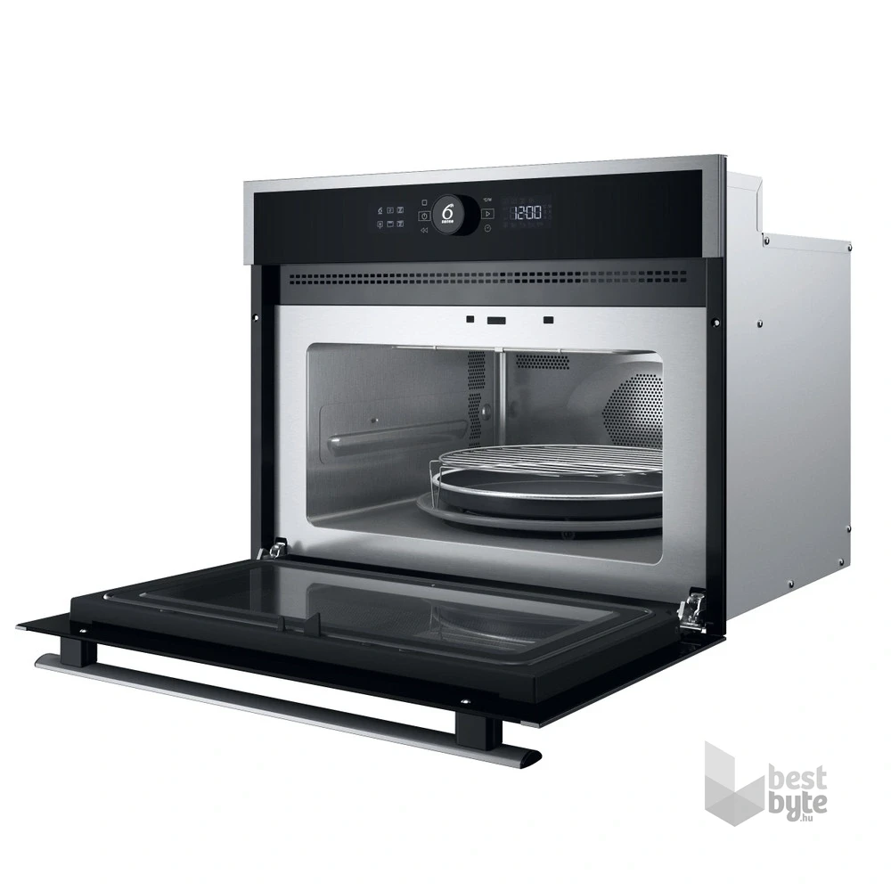 Whirlpool WMW44HMX 900W 40L inox beépíthető mikrohullámú sütő