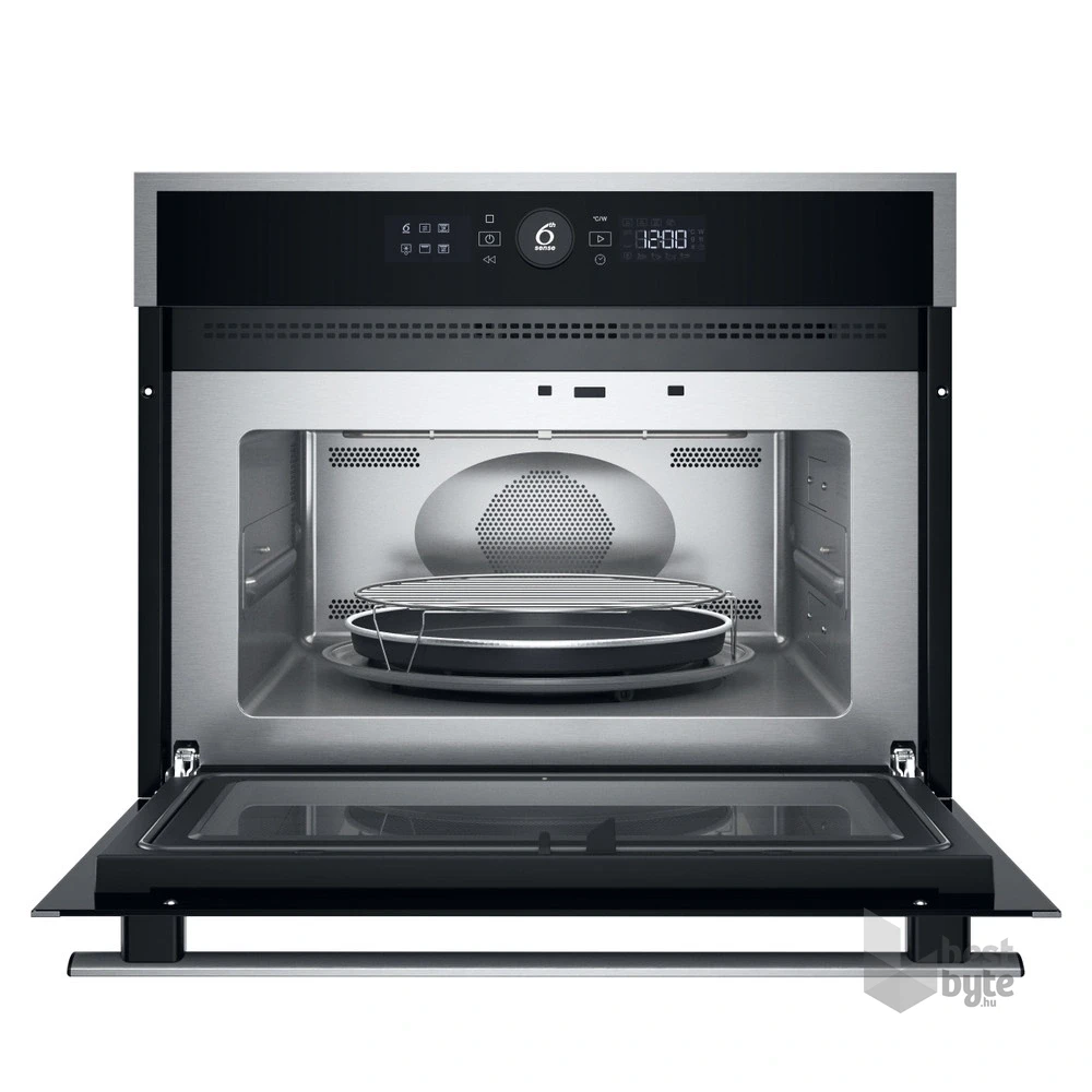 Whirlpool WMW44HMX 900W 40L inox beépíthető mikrohullámú sütő