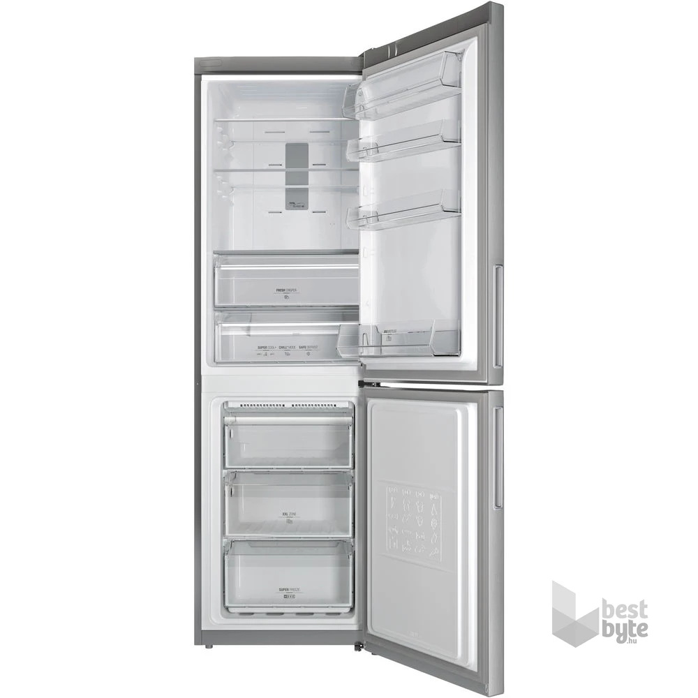 Whirlpool WNF8 T2O X alulfagyasztós hűtőszekrény