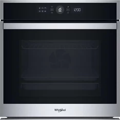 Whirlpool WOI4S8HM1SXA inox-fekete, beépíthető, sütőtér: 73 liter,grill, légkeverés sütő