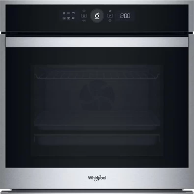 Whirlpool WOI4S8HM1SXA inox-fekete, beépíthető, sütőtér: 73 liter,grill, légkeverés sütő