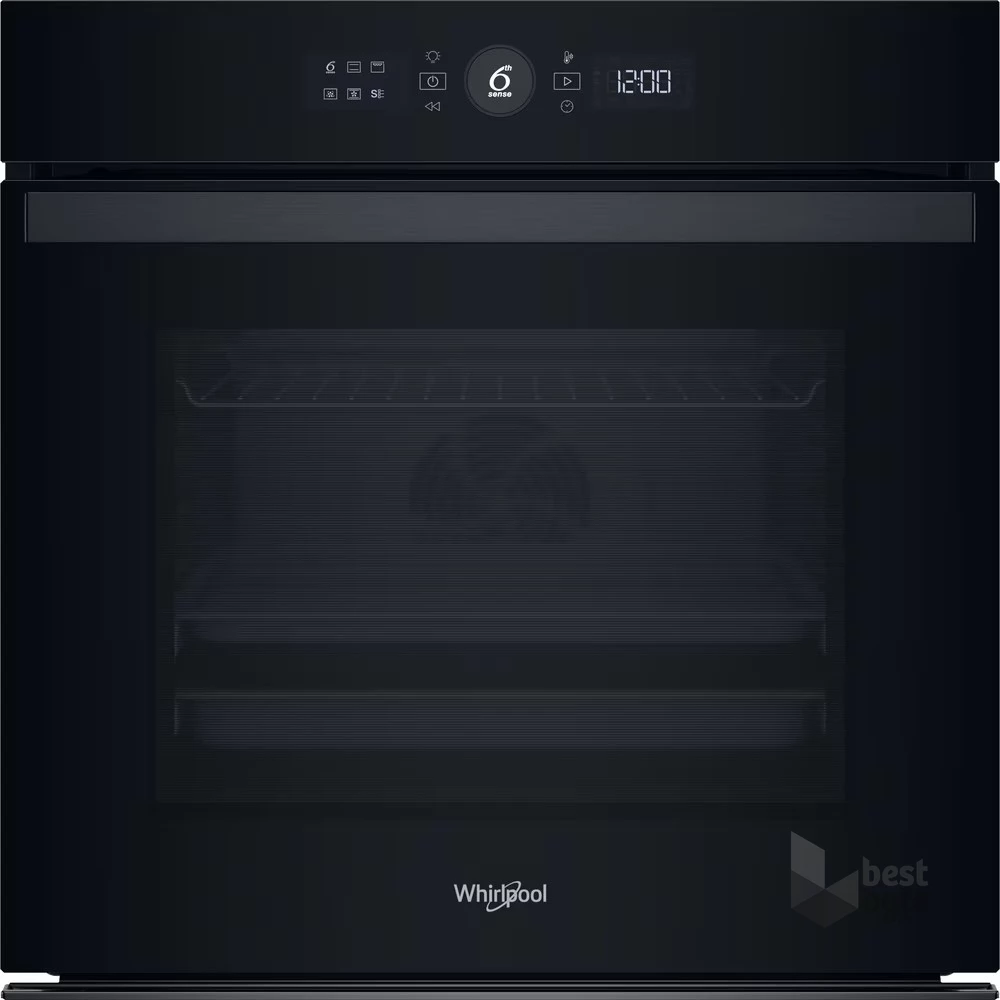 Whirlpool WOI4S8HM2SBA fekete, beépíthető, sütőtér: 73 liter, grill, légkeverés  sütő