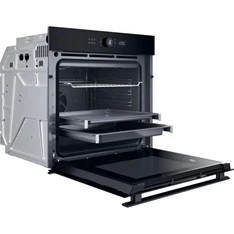 Whirlpool WOI4S8HM2SBA fekete, beépíthető, sütőtér: 73 liter, grill, légkeverés  sütő