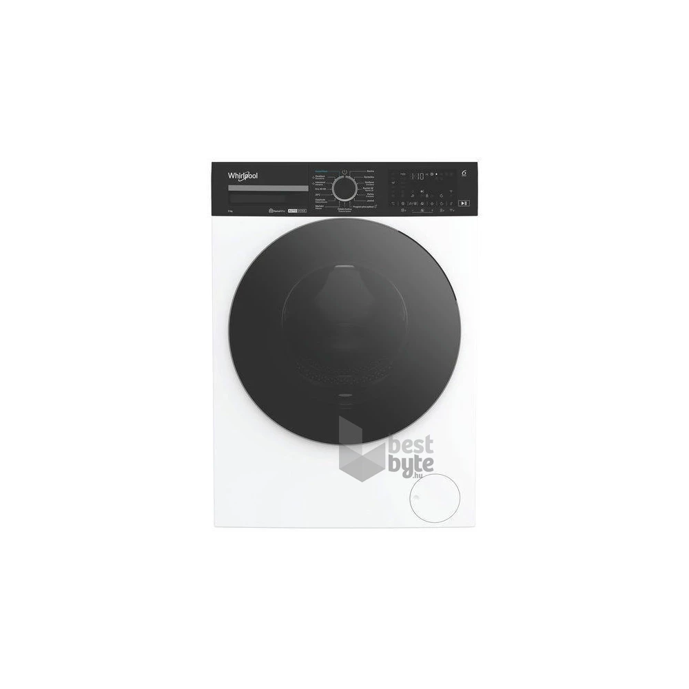 Whirlpool WPM 97W ADS EE fehér, elöltöltős, max.1400ford., 9 kg, mosógép