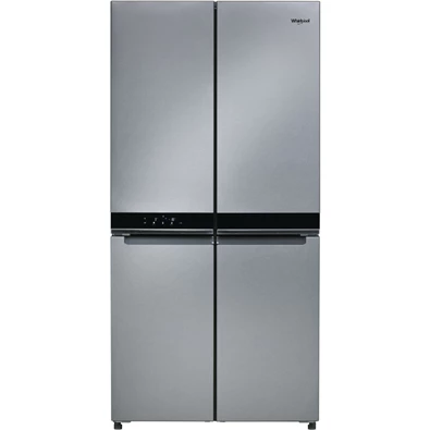 Whirlpool WQ9 B2L inox, Side-by-Side, Hűtő:388L, Fagyasztó:206L, No frost hűtőszekrény