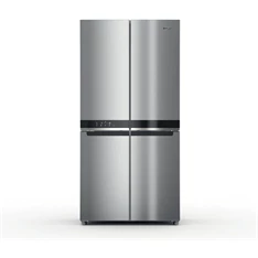 Whirlpool WQ9 B3L EF inox, side-by- side, Hűtő:388L, Fagyasztó:206L, hűtőszekrény