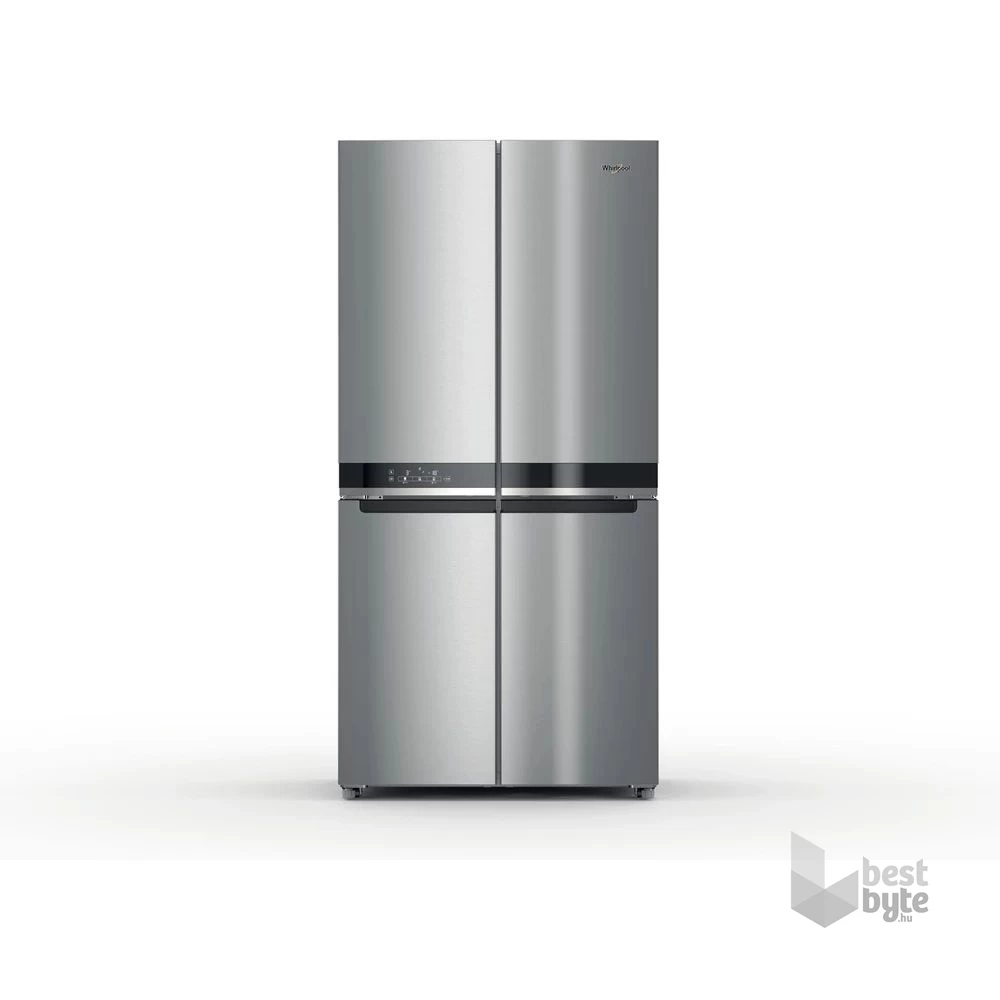 Whirlpool WQ9 U2L inox, Side-by-Side, Hűtő:388L, Fagyasztó:206L, Total No frost hűtőszekrény