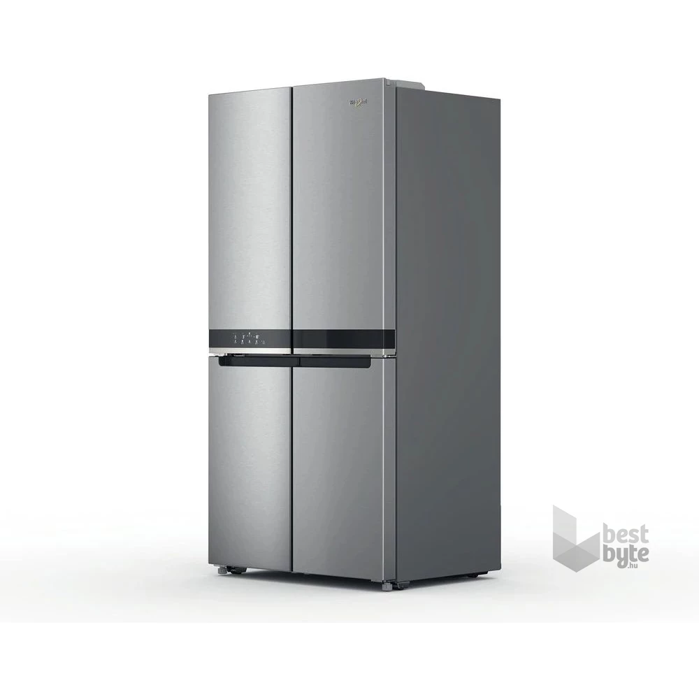Whirlpool WQ9 U3L EF inox, side-by- side, Hűtő:388L, Fagyasztó:206L, No Frosthűtőszekrény