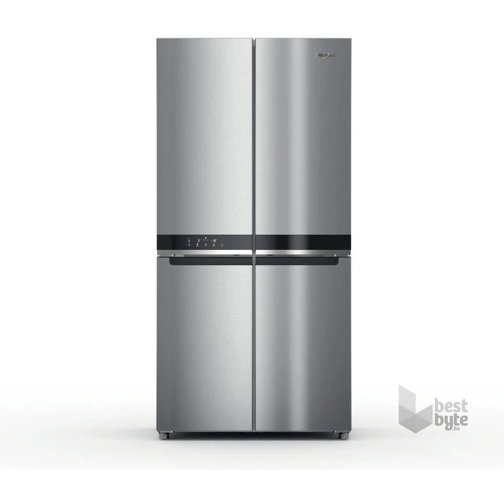 Whirlpool WQ9 U3L EF inox, side-by- side, Hűtő:388L, Fagyasztó:206L, No Frosthűtőszekrény