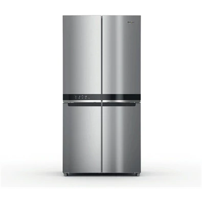 Whirlpool WQ9 U3L EF inox, side-by- side, Hűtő:388L, Fagyasztó:206L, No Frosthűtőszekrény