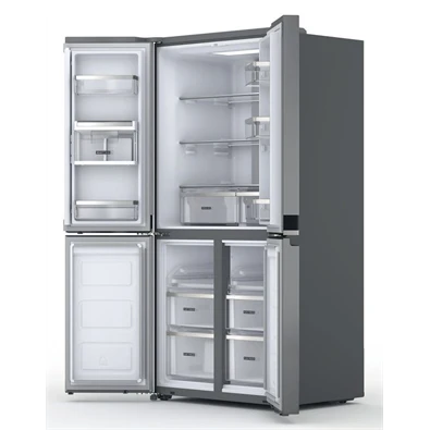 Whirlpool WQ9 U3L EF inox, side-by- side, Hűtő:388L, Fagyasztó:206L, No Frosthűtőszekrény