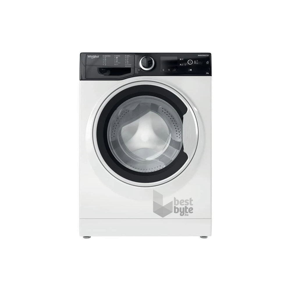 Whirlpool WRBSS 6249 S EU fehér, elöltöltős, keskeny, max.1200ford., 6 kg, mosógép (Újszerű)