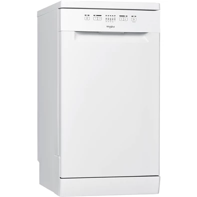 Whirlpool WSFE 2B19 fehér, programok száma: 5, keskeny szabadonálló, 10 terítékes mosogatógép 