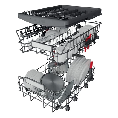 Whirlpool WSFO 3O23 PF X keskeny mosogatógép