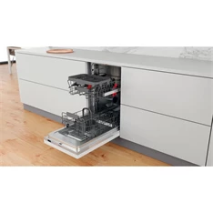 Whirlpool WSIC 3M27 C programok száma: 6, keskeny beépíthető, 10 terítékes mosogatógép 