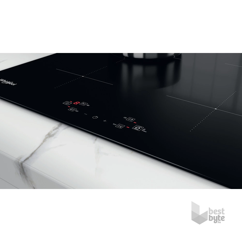 Whirlpool WS Q 2160 NE fekete, beépíthető, indukciós, főzőzóna: 4, beépíthető méret: 56cm, főzőlap