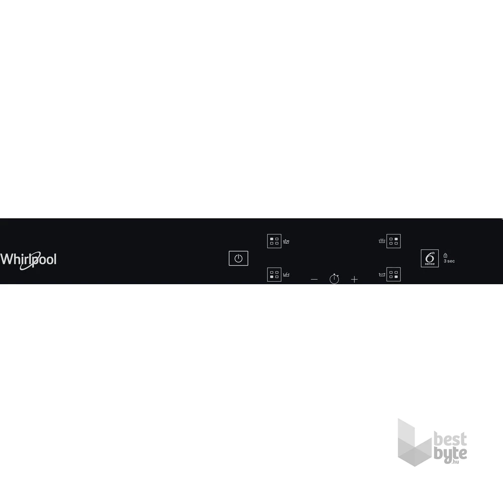 Whirlpool WS Q 2160 NE fekete, beépíthető, indukciós, főzőzóna: 4, beépíthető méret: 56cm, főzőlap