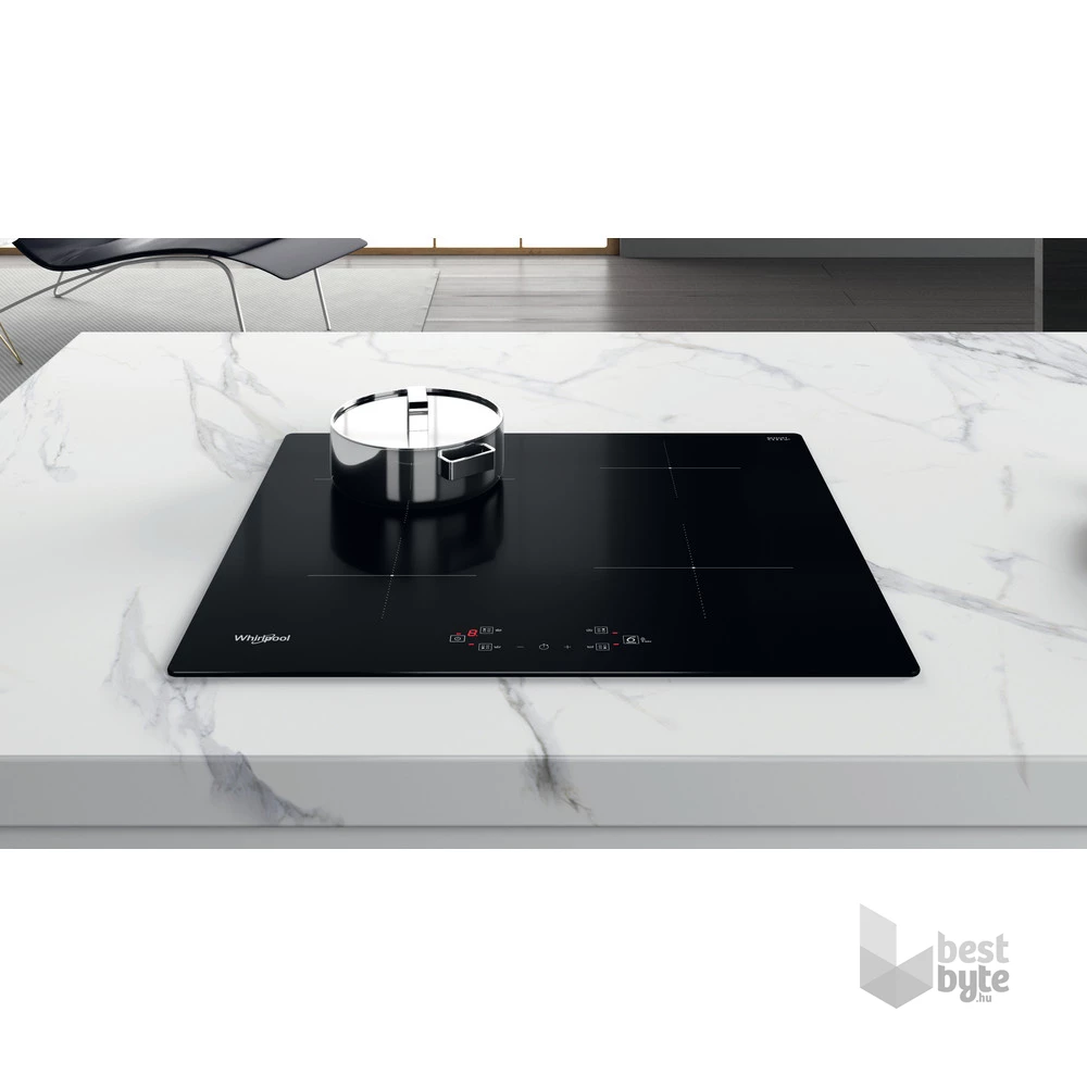 Whirlpool WS Q 2160 NE fekete, beépíthető, indukciós, főzőzóna: 4, beépíthető méret: 56cm, főzőlap