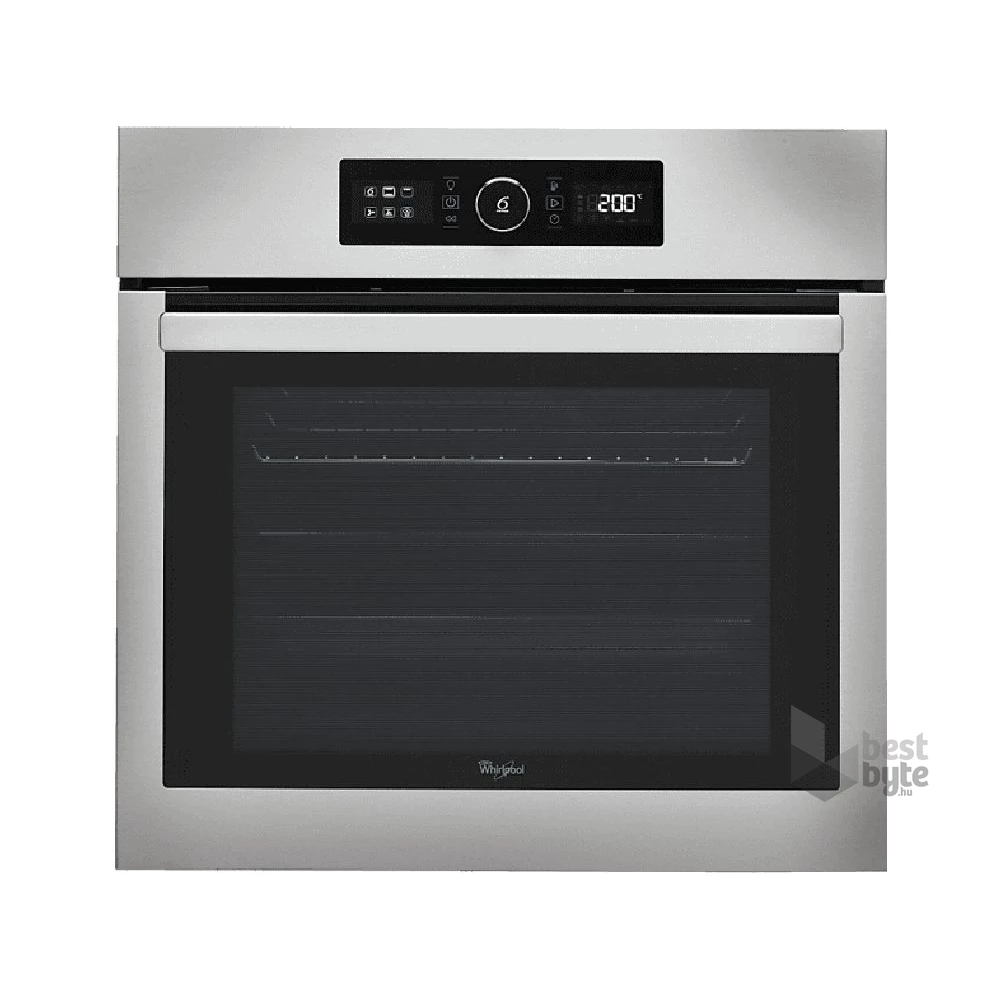 Whirlpool AKZ9 6270 IX inox, beépíthető, sütőtér: 73L, grill, légkeverés, sütő