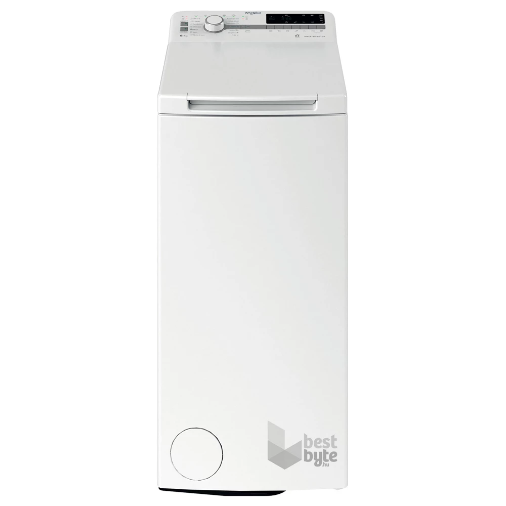 Whirpool TDLR 6261BS EU/N fehér, felültöltős, max.1200ford., 6 kg, mosógép