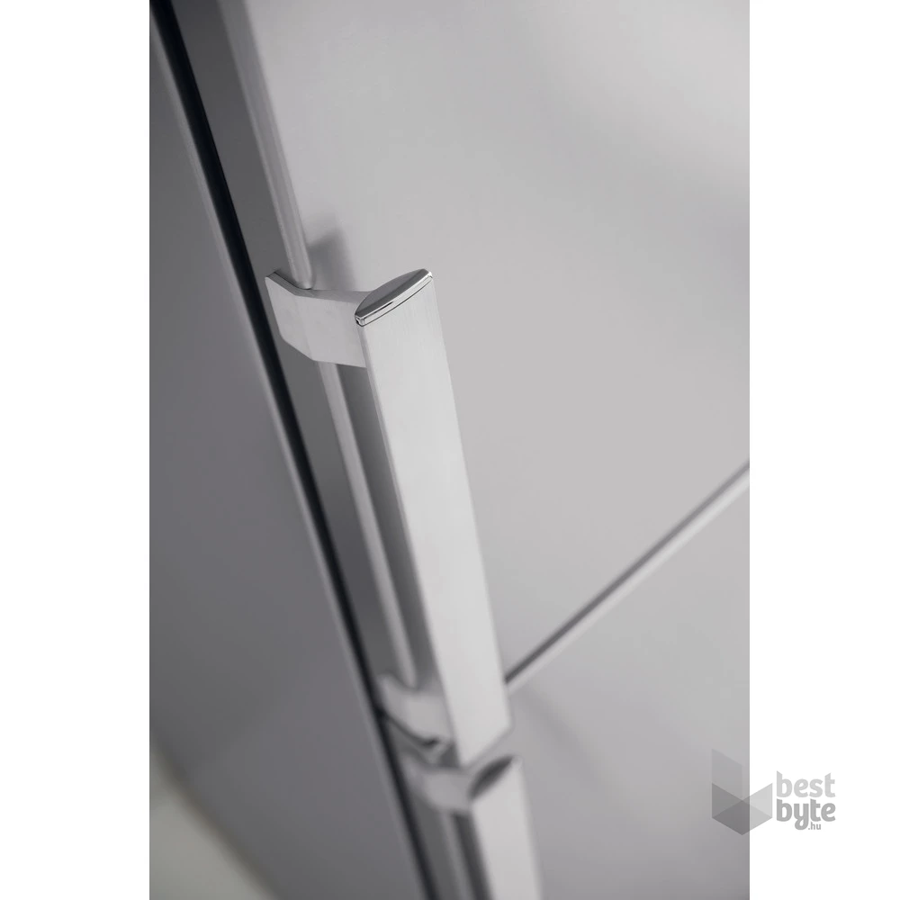 Whirlpool WT70E 831 X inox, felülfagyasztós, Hűtő:317L, Fagyasztó:106L, No frost hűtőszekrény
