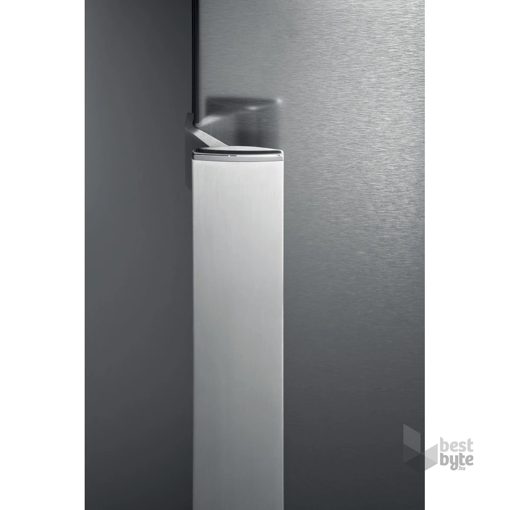 Whirlpool WT70E 831 X inox, felülfagyasztós, Hűtő:317L, Fagyasztó:106L, No frost hűtőszekrény