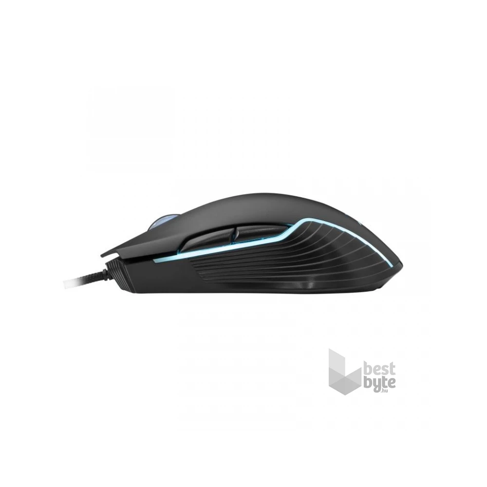 White Shark AZARAH GM-5003 6400dpi fekete gamer egér