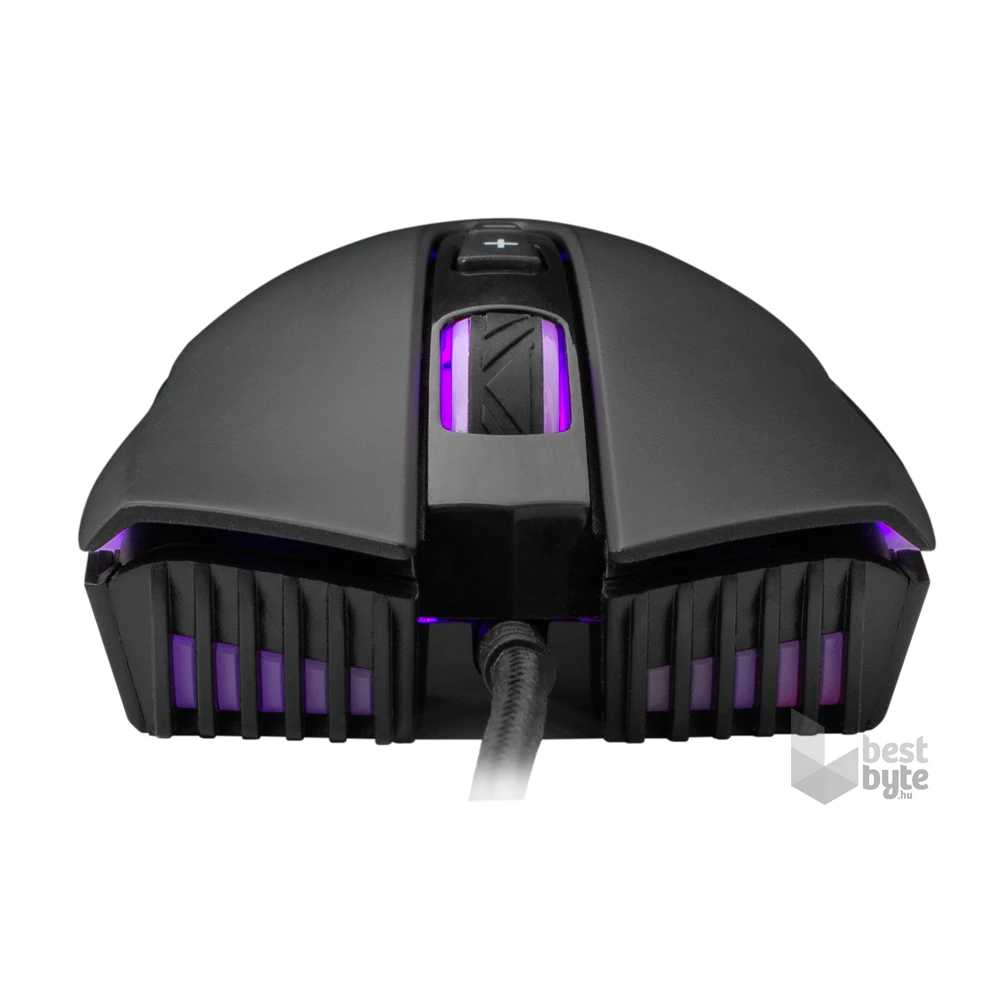 White Shark AZARAH GM-5003 6400dpi fekete gamer egér
