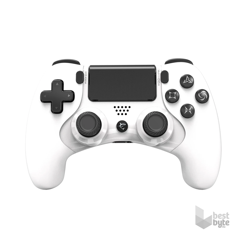 White Shark GPW-4006 CENTURION PS3/PS4 vezetékes és vezeték nélküli fehér kontroller