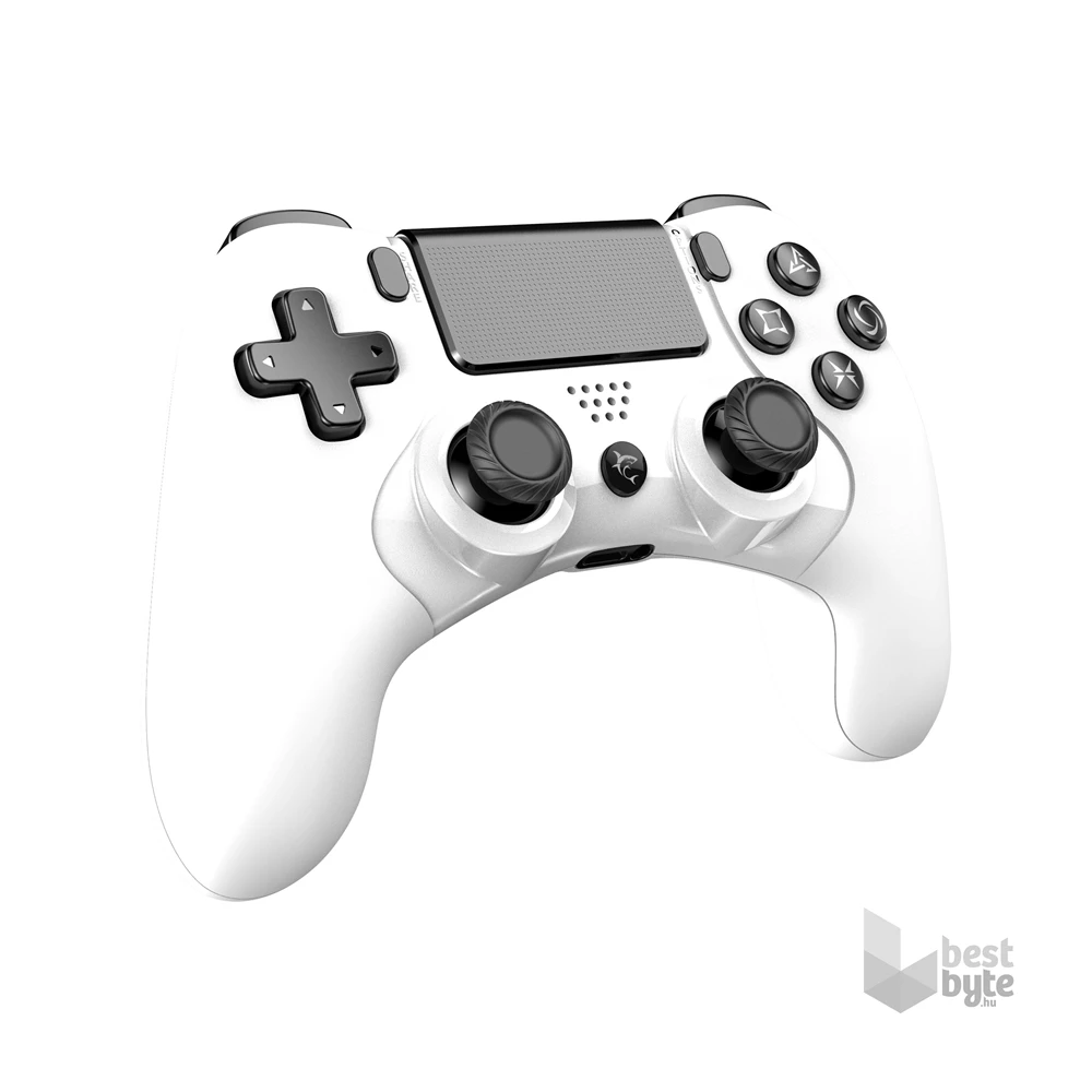 White Shark GPW-4006 CENTURION PS3/PS4 vezetékes és vezeték nélküli fehér kontroller