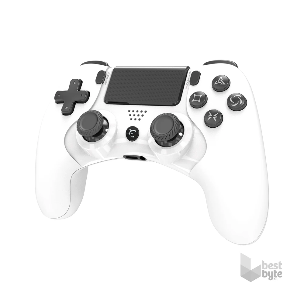 White Shark GPW-4006 CENTURION PS3/PS4 vezetékes és vezeték nélküli fehér kontroller